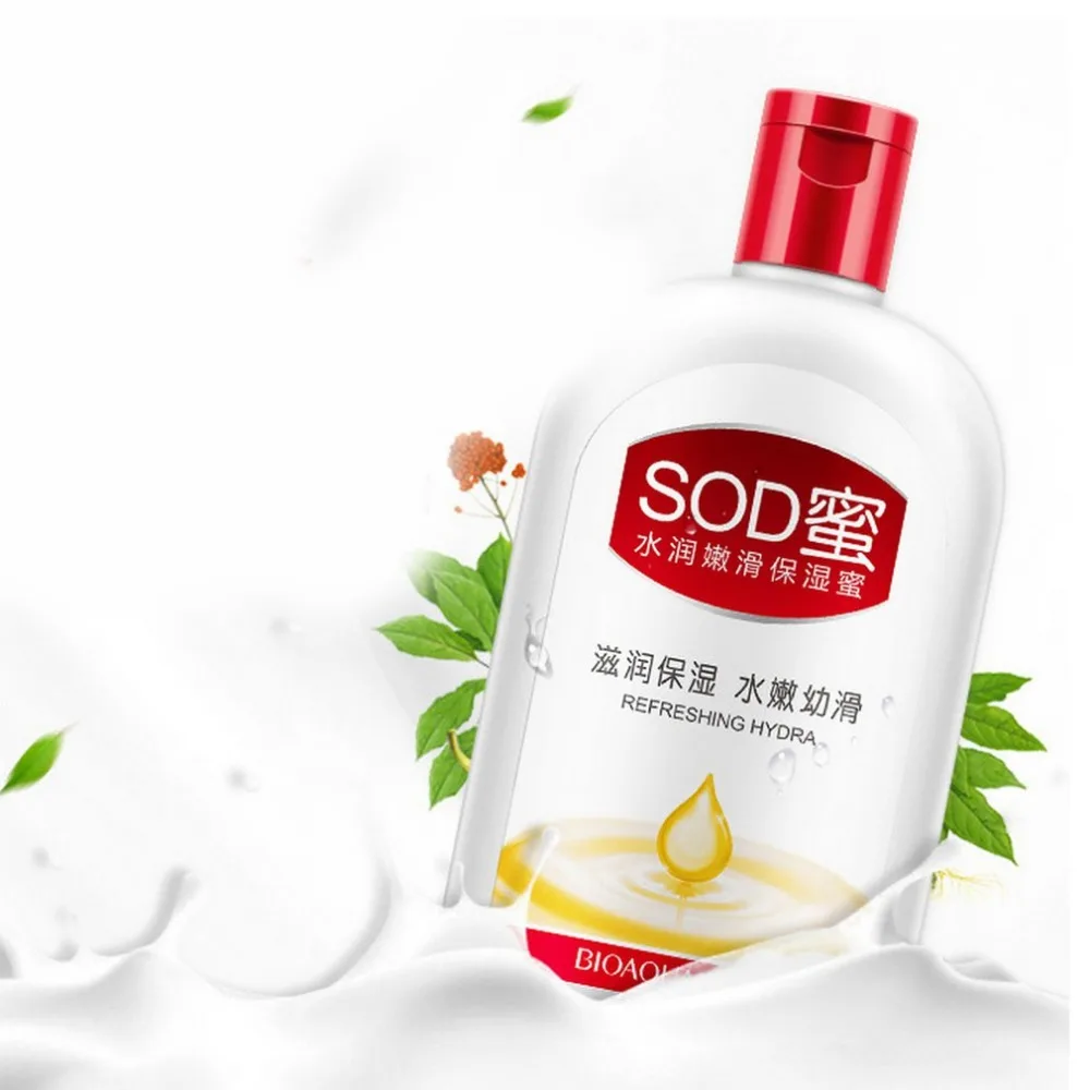 Освежающий увлажняющий лосьон для тела SOD Honey шеи колена ног отбеливающий уход за