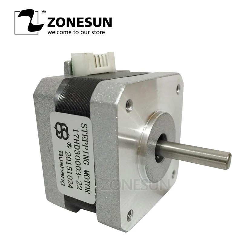 ZONESUN 42 наружный диаметр шагового двигателя 1 2 А постоянный ток 30 мм высота угол