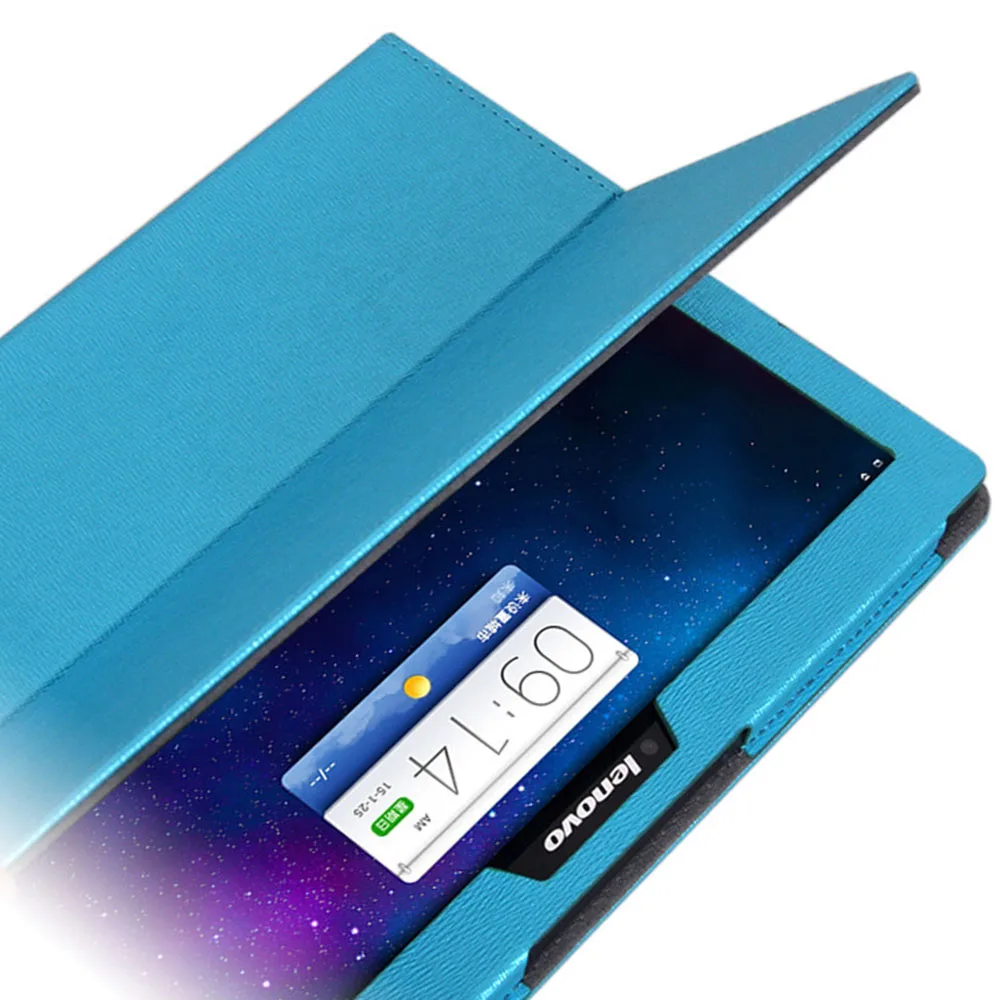 Модный защитный складной чехол книжка из искусственной кожи для Lenovo TAB 10 ТБ X103F 1