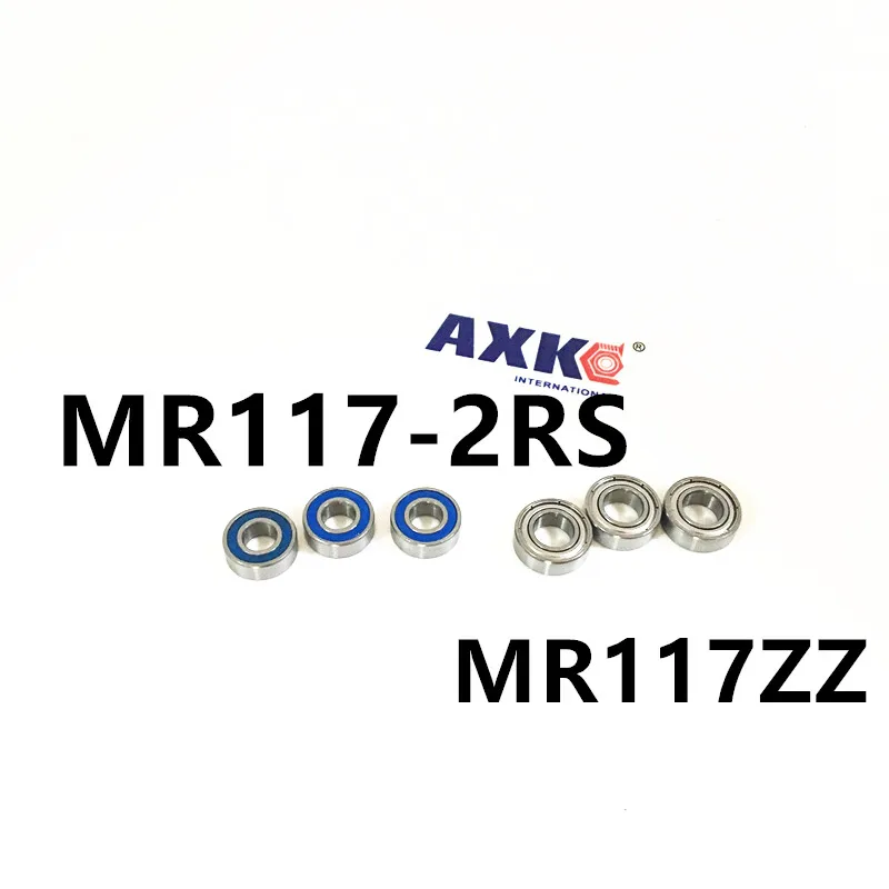 MR117ZZ подшипник ABEC-1 7X11X3 мм миниатюрный MR117 zz шариковые подшипники MR117-2Z MR117-2RS L-1170 677ZZ