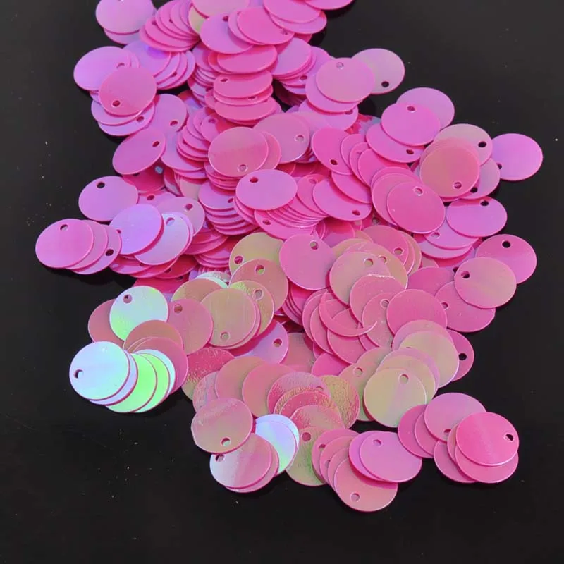 700 шт/23g 11 AB цвета круглые Блестки для рукоделия и шитья скрапбукинга lentejuelas 10 мм