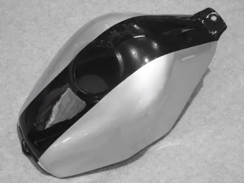 Чехол на бак + серебристо черный обтекатель комплект для мотоцикла CBR600F3 97 98 CBR 600F3