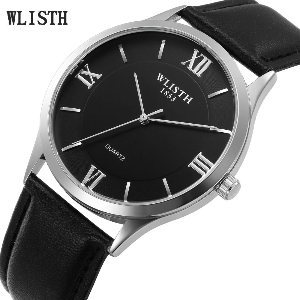 Часы наручные WLISTH Мужские кварцевые брендовые Роскошные модные