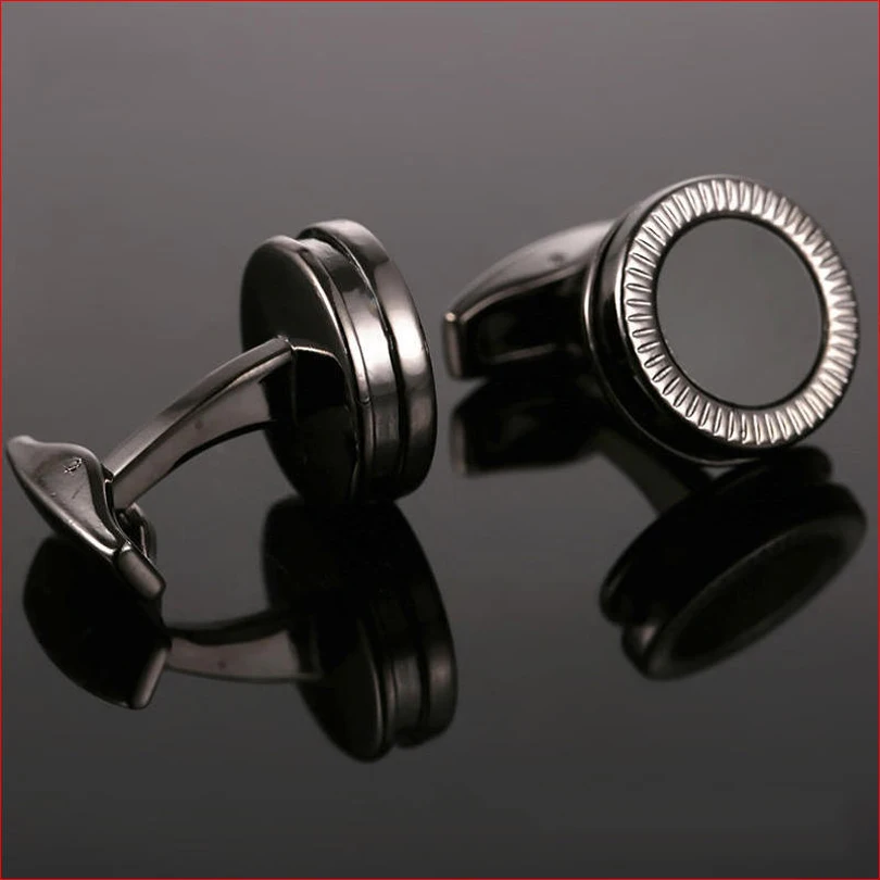 Французские бизнес мужские запонки на День отца первоклассный подарок рубашка