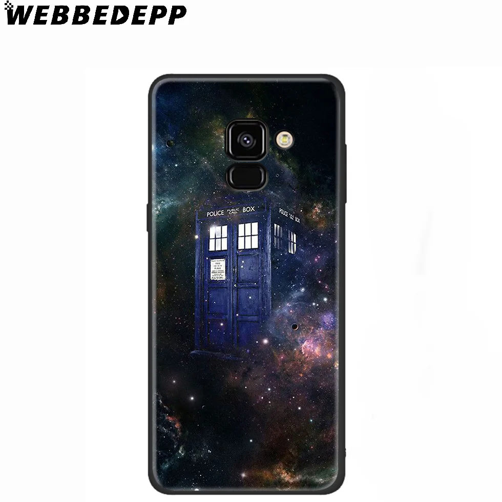 WEBBEDEPP Тардис Коробка Доктор Кто силиконовый чехол для Samsung Galaxy A3 A5 A6 A7 A8 A9 A10 A20 A30 A40