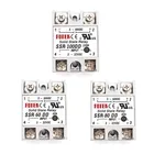 Твердотельное реле, 12 В, 24 В, SSR-60DD 60A, 80A, 100A, 3-32 В постоянного тока на 5-60 В постоянного тока, SSR 60DD, 80DD, 100DD, Rele, источник питания