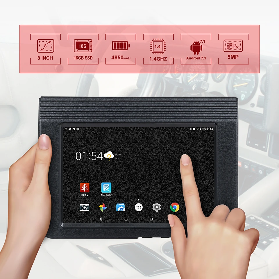 Оригинальный Launch X431 V планшет Wifi/Bluetooth полная система диагностический инструмент
