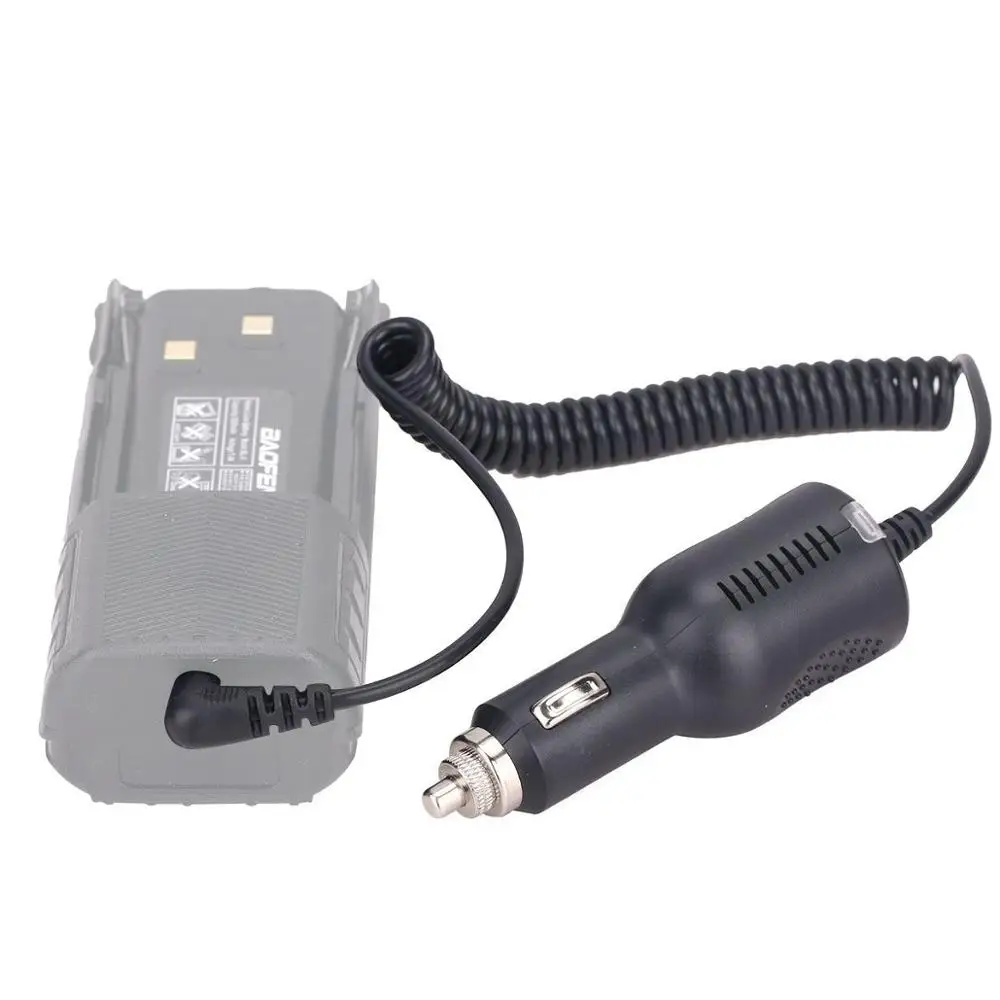 Baofeng UV-82 BL-8 7,4 V 3800mAh высокой Ёмкость Батарея для BaoFeng UV-82 UV-8D UV-82HX UV-82TP серии иди и болтай Walkie Talkie “иди и аксессуары - Цвет: car charger cable