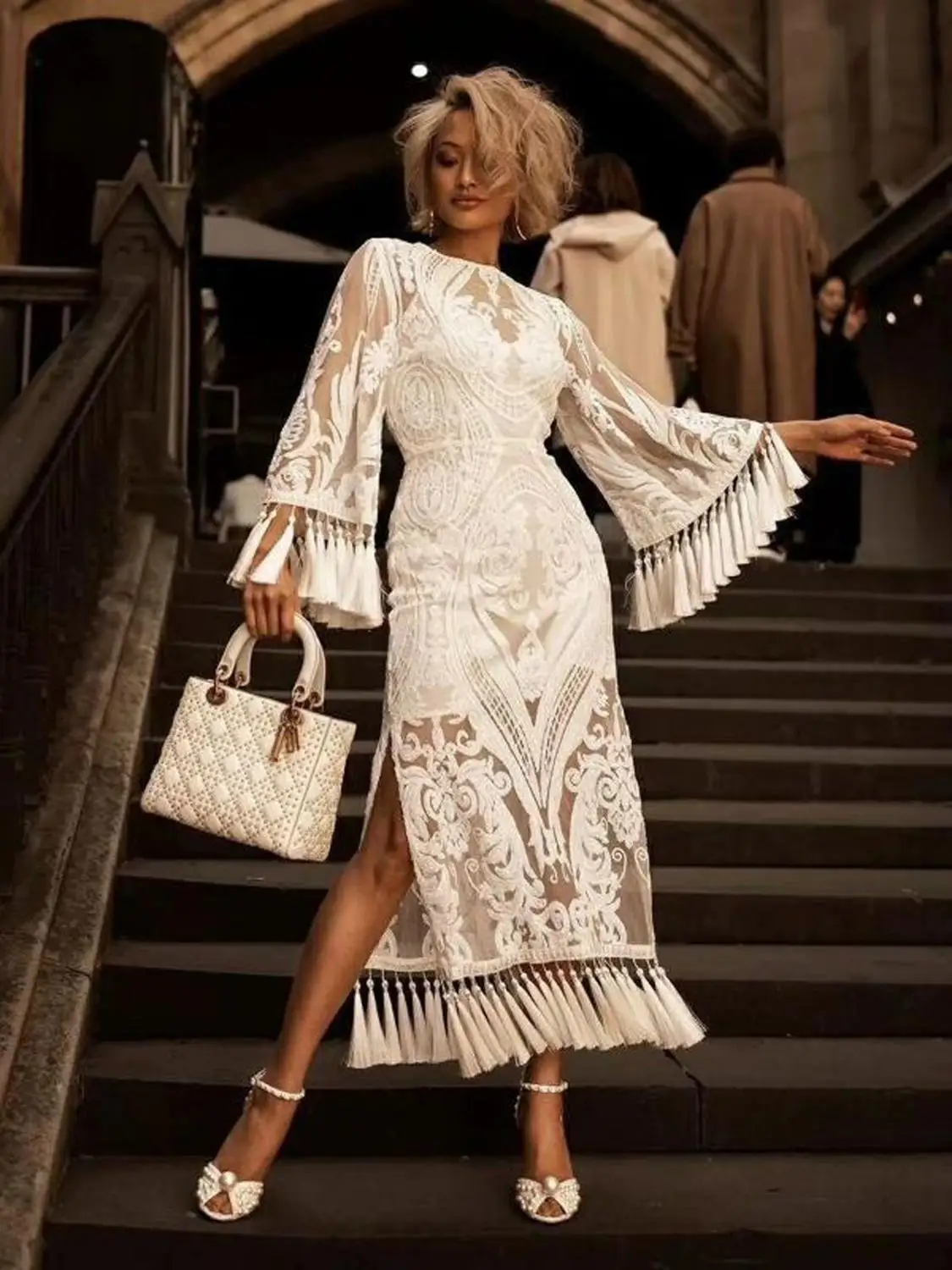 Летние платья и сарафаны из 2 частей Пляжная туника женское длинное платье в