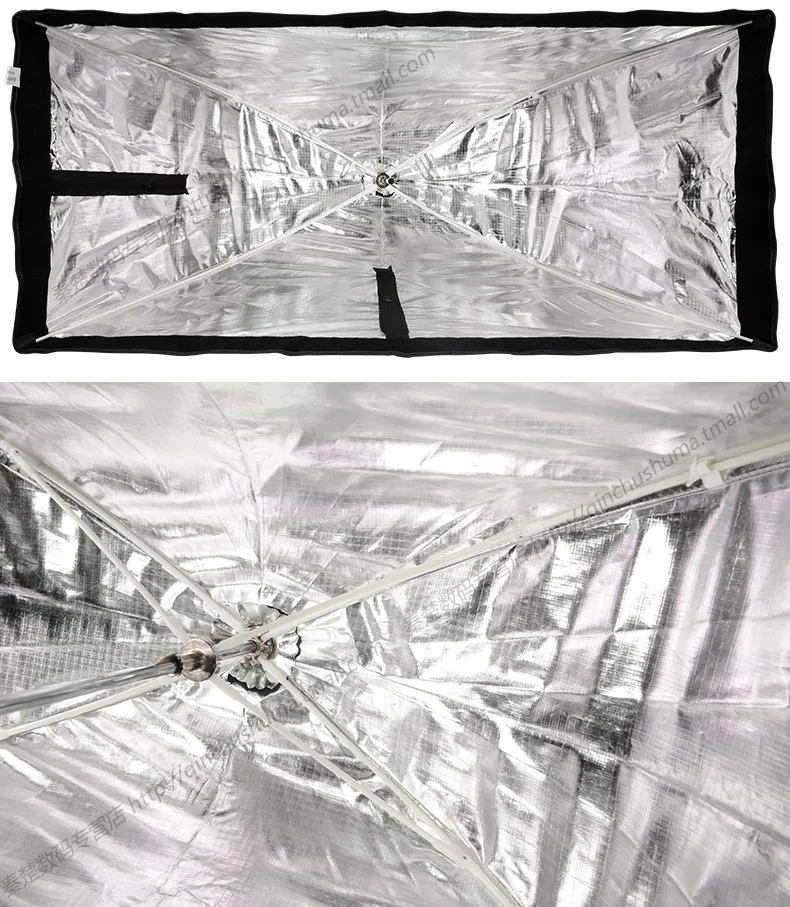 Светоотражающий софтбокс-светильник 40*90 см с двойным отверстием | Электроника