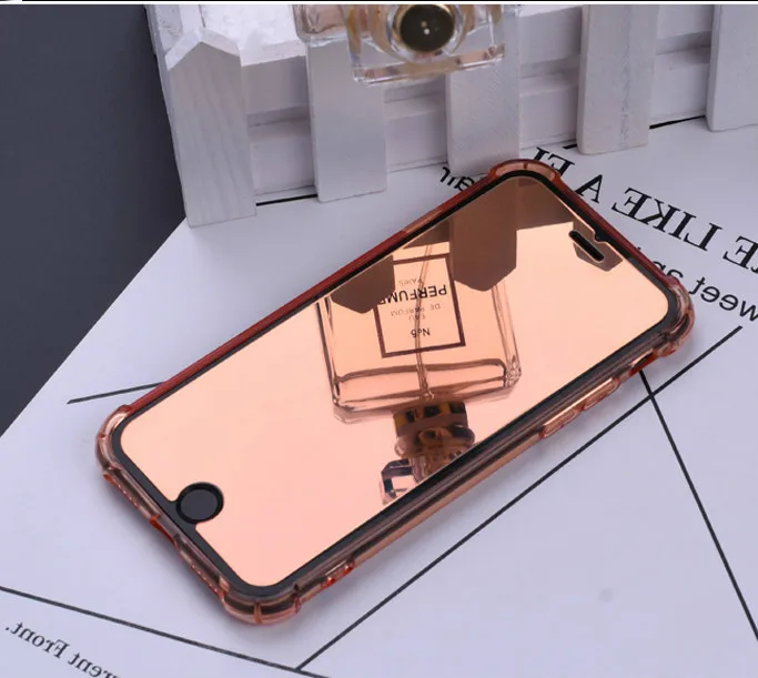 Dreamysow 9H HD Роскошная красочная зеркальная защитная пленка для экрана iPhone 8 7 6 6S Plus X
