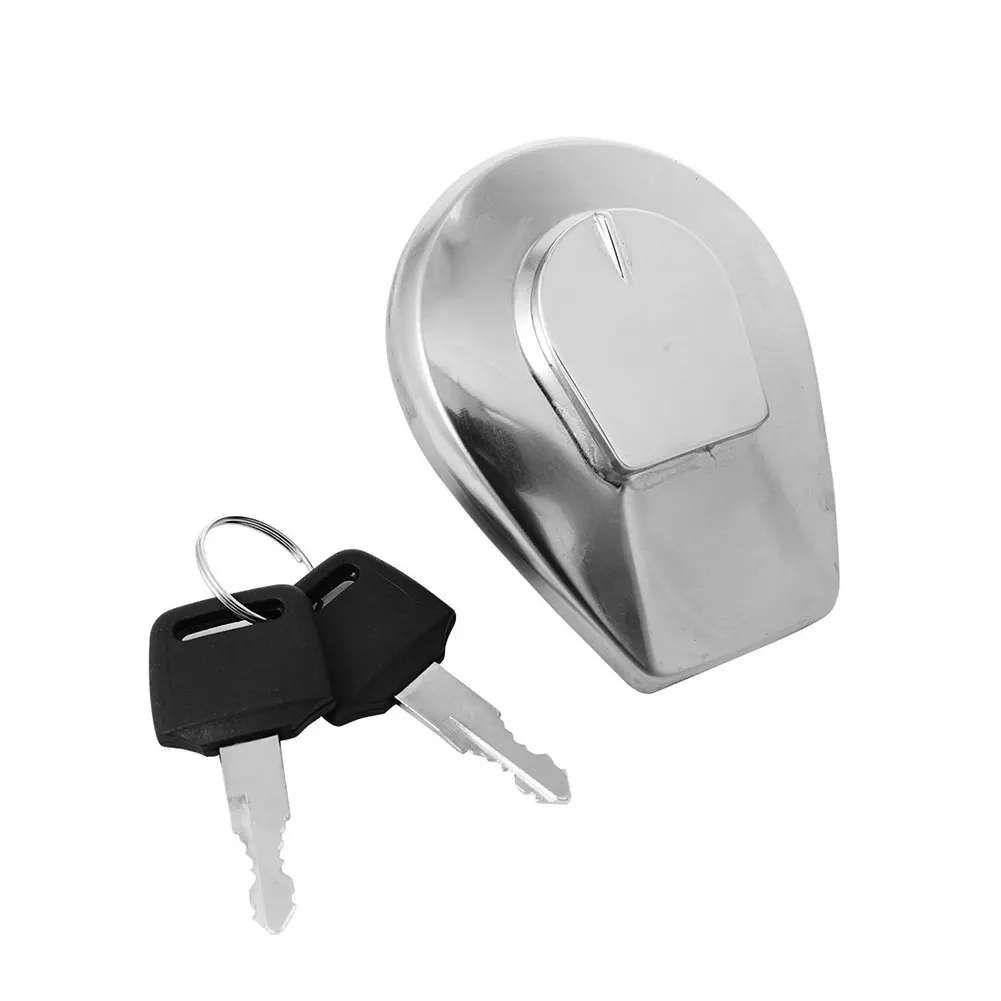 

Hot Motorbike Fuel Tank Cap Petrol Locking Cover with 2 Keys for Honda JLD