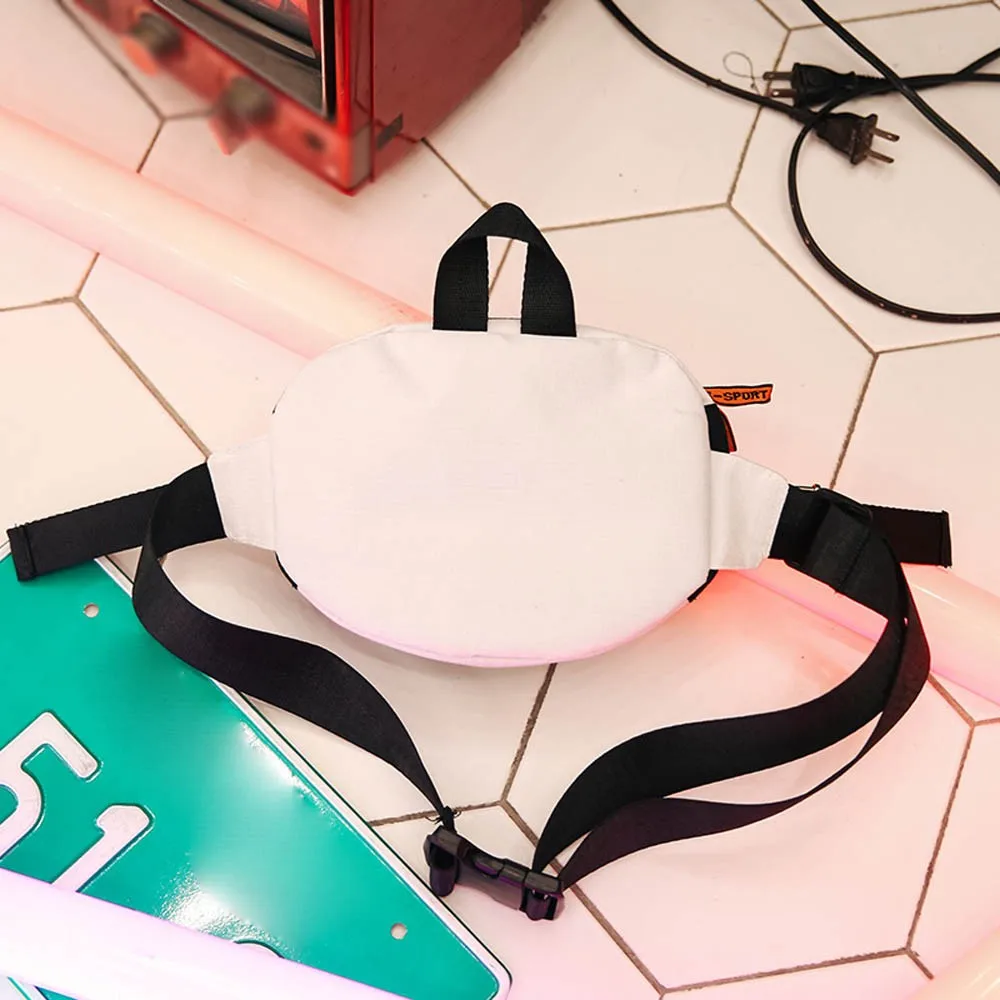 Модная цветная сумка унисекс на молнии поясная через плечо повседневная