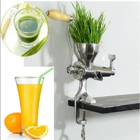 stainless steel manual healthy wheatgrass juicer zf