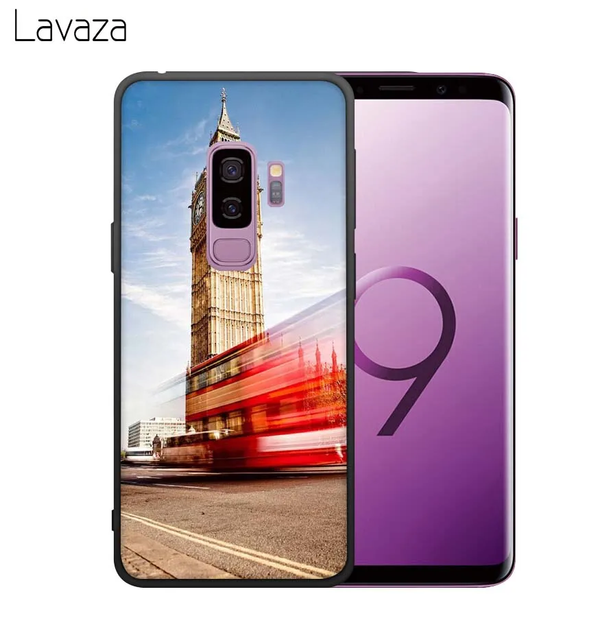 Lavaza London Bus England Telephone Soft TPU Case Cover for Samsung Galaxy S8 S9 S10 Plus S10e A6 A8 A9 J6 2018 Silicone Cases | Мобильные
