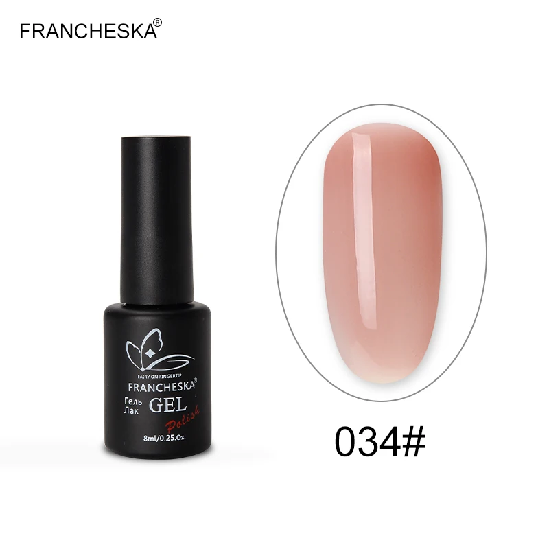Francheska 034 Francheska Гель-лак для ногтей горячая Распродажа серия камуфляж Гель-лак unha ongle lakiery hybrydowe долговечный замачивающийся Гель-лак - Цвет: Francheska 034
