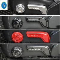 seat adjustment memory button switch control frame cover trim fit for jeep wrangler jl 2018 2022 car interior decoration parts