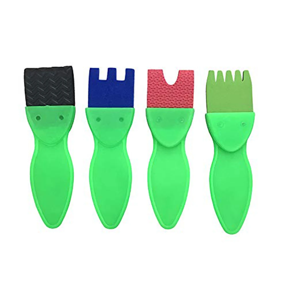 18 Pcs Kid Children DIY Painting Roller Brush Apron Color Platte Drawing Tool Set | Дом и сад