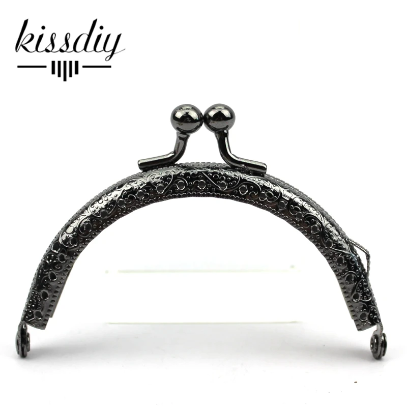 KISSDIY 20 шт./лот DIY 8 5 см элегантный пресс смешанный цвет металлический кошелек рамка
