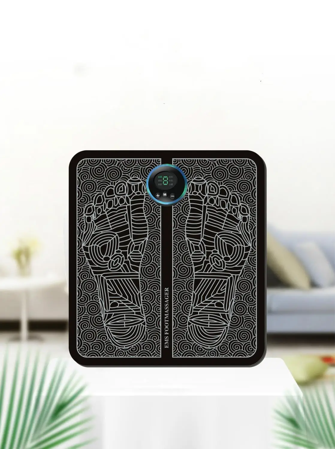 Pulse foot massage pad EMS massager machine bottom USB charging |
