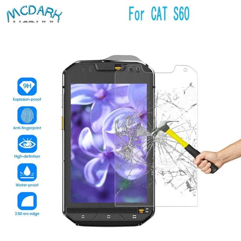 Mcdark 4 7 дюймов для CAT S60 Передняя Защитная пленка экрана Простая установка