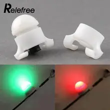 Relefree 5 шт./LotNight Удочка наконечник клип на рыба укуса сигнализации светодиодный светильник Удар оповещения светящаяся палка укуса сигнализация Relefree 5 шт./LotNight Удочка наконечник клип на рыба укуса сигнализации светодиодный светильник Удар оповещения светящаяся палка укуса сигнализация
