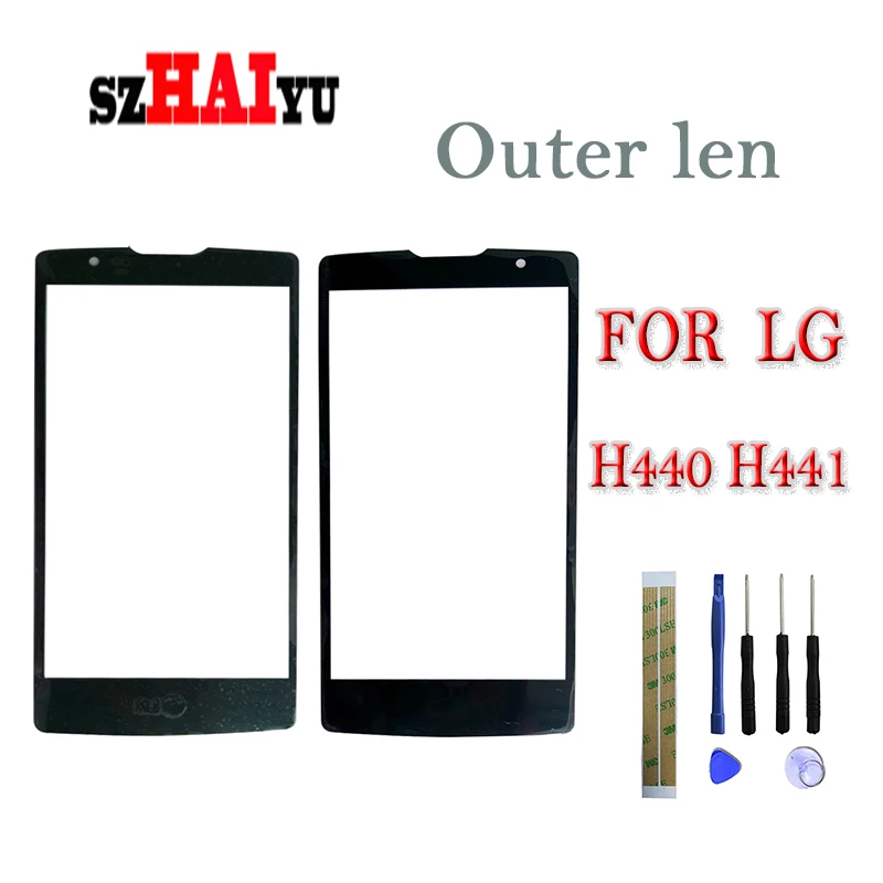 SZHAIYU LCD внешняя линза стекло Передняя панель экрана для LG Spirit H440 H441 H442 H443 C70 | Отзывы и видеообзор