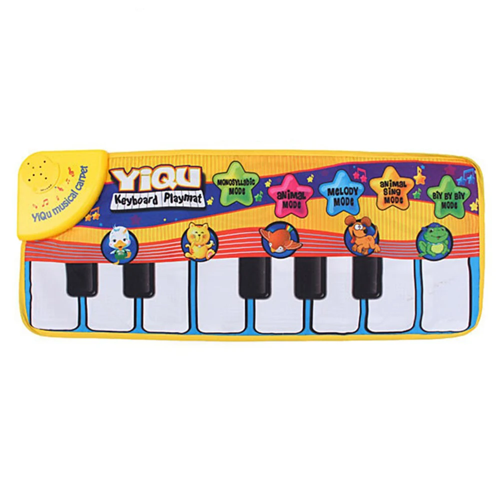 

Children game blanket Multi-Color Colour Kids Baby Animal Piano Musical Touch Play Singing Gym Carpet Mat Toy Gift Music Carpet