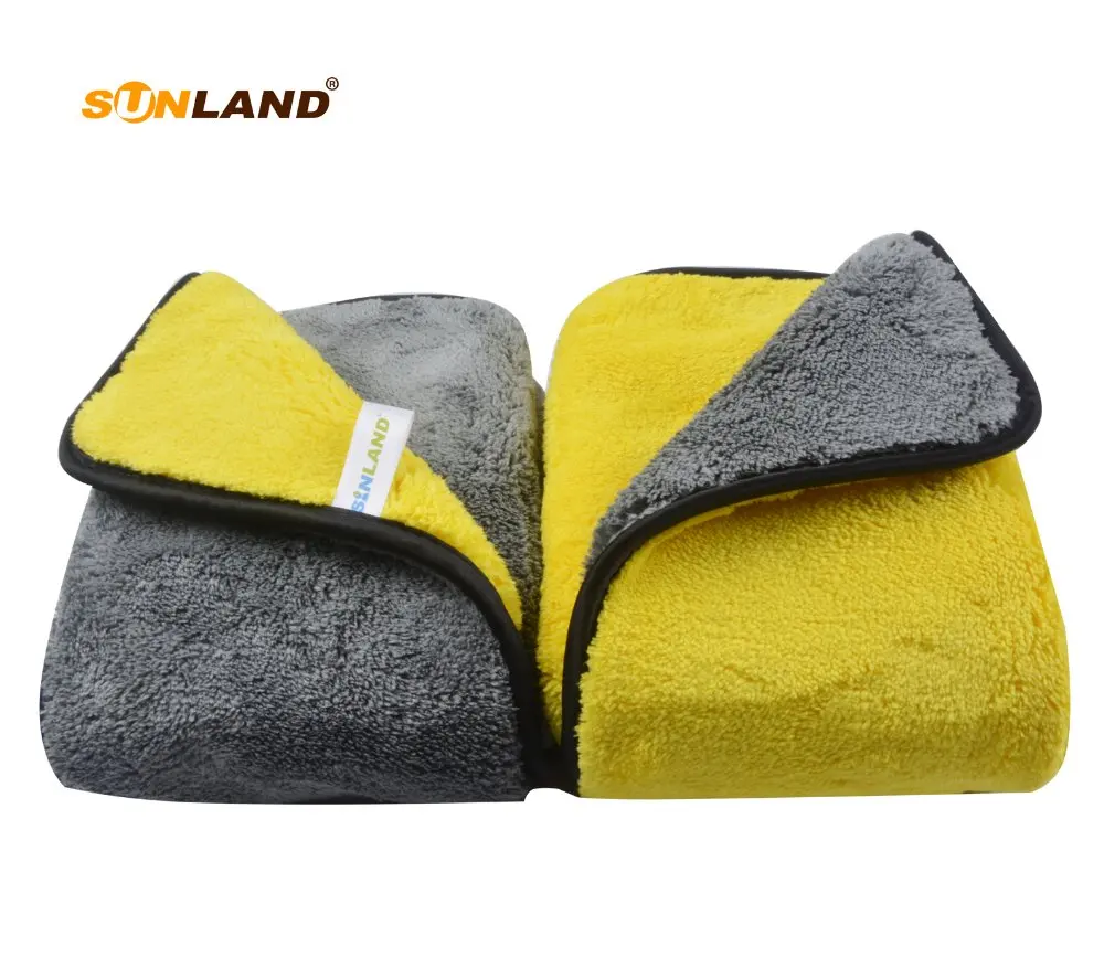 Sinland 1000 г/м2 40 см x плюшевое полотенце из микрофибры двухстороннее