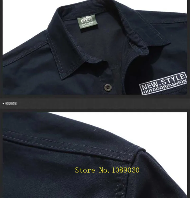 Новая весенняя джинсовая рубашка AFS Мужская camisa masculina брендовая Военная Мужская рубашка с длинным рукавом chemise homme Повседневная рубашка