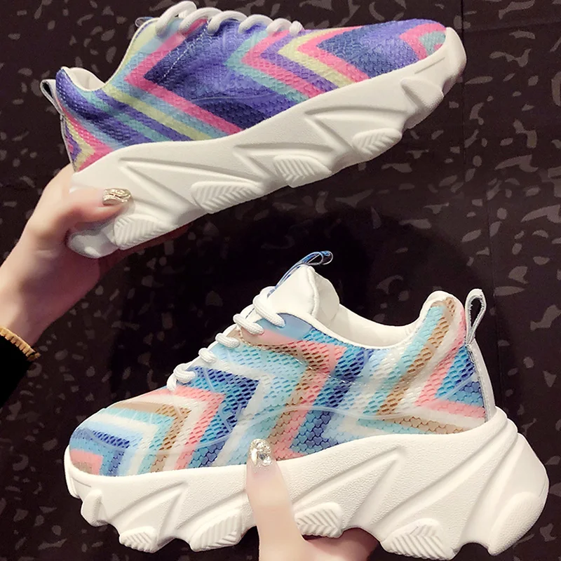 Кроссовки Chaussure Femme Baskets Muffin летняя повседневная женская обувь | Обувь