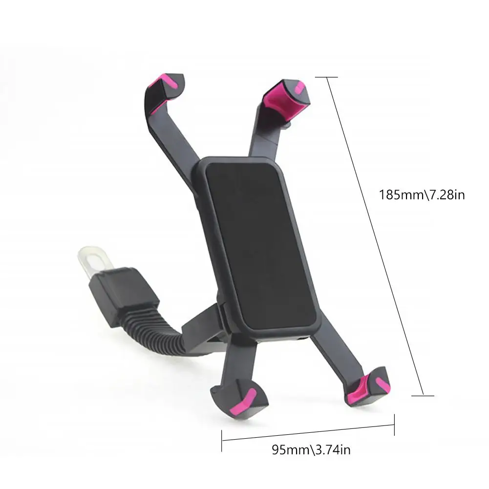 Универсальный Регулируемый держатель сотового телефона мотоцикл велосипед