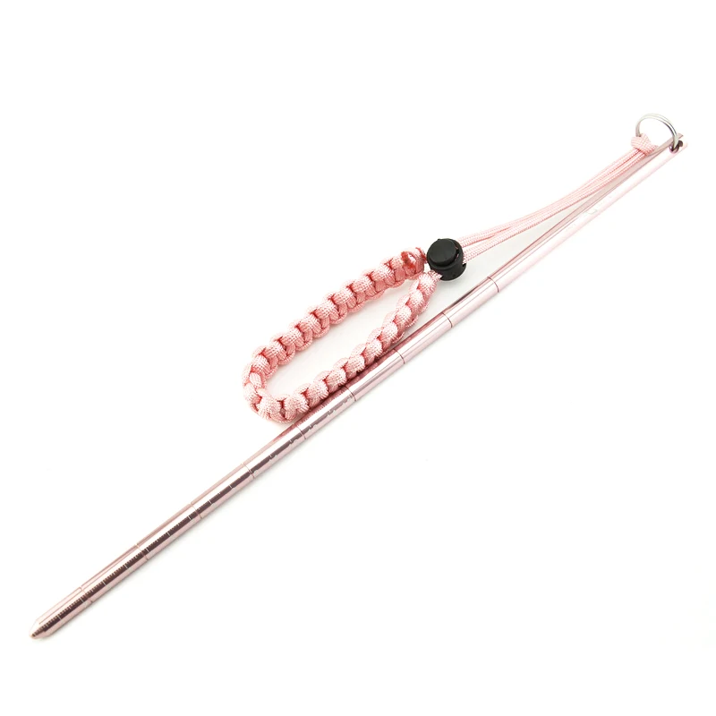 

Hot Aluminum Alloy Diving Rod Anti-corrosion Diving Stick with Hand Rope DO2