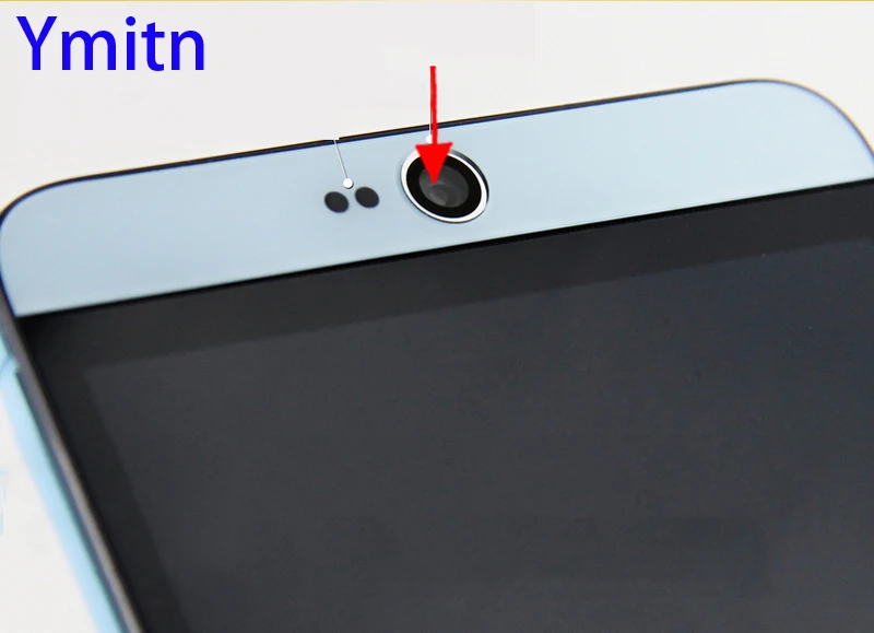 

100% New Ymitn Front Camera Glass Lens Cover Replacement with Adhesive For HTC 826 826W 826T 826D Free Shipping