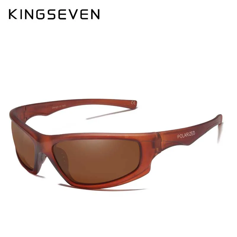 Солнцезащитные очки KINGSEVEN с защитой UV400 Мужские поляризационные зеркальные