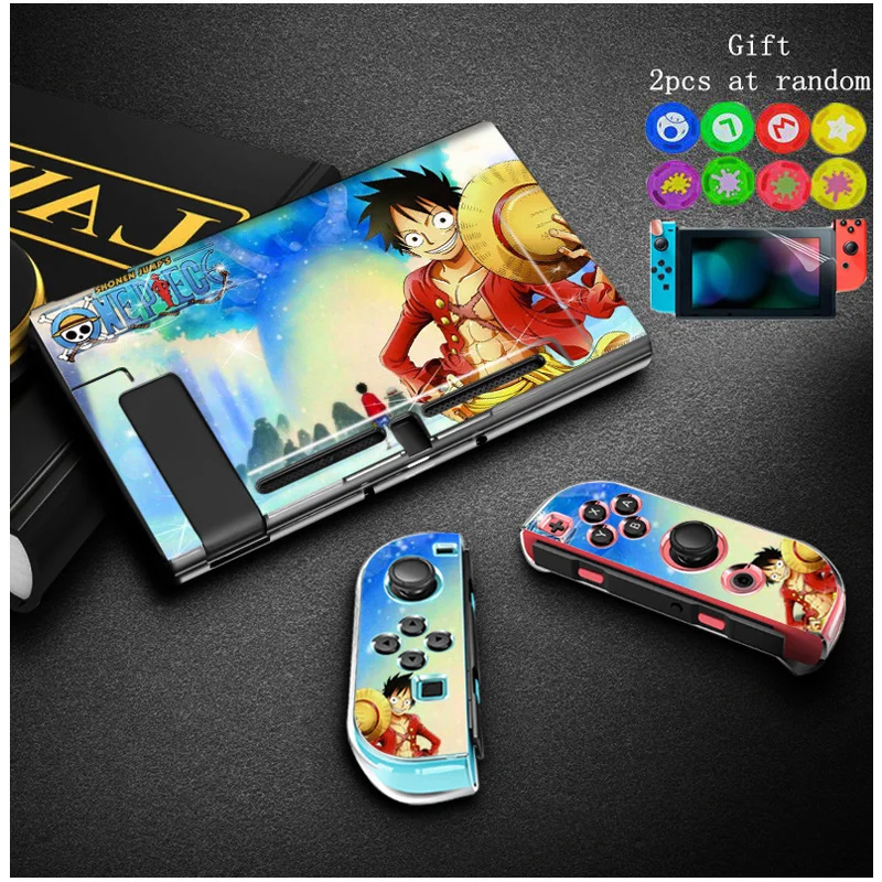 Anti-fingerprint Nintend Switch Hard Thin Case Shell Anime One Piece Protector For Nintendoswitch Console Game Accessories&ampGift |