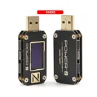 USB-тестер ChargerLAB POWER-Z, PD, цифровой измеритель напряжения и пульсации тока, двойной Type-C KM001, детектор внешнего аккумулятора