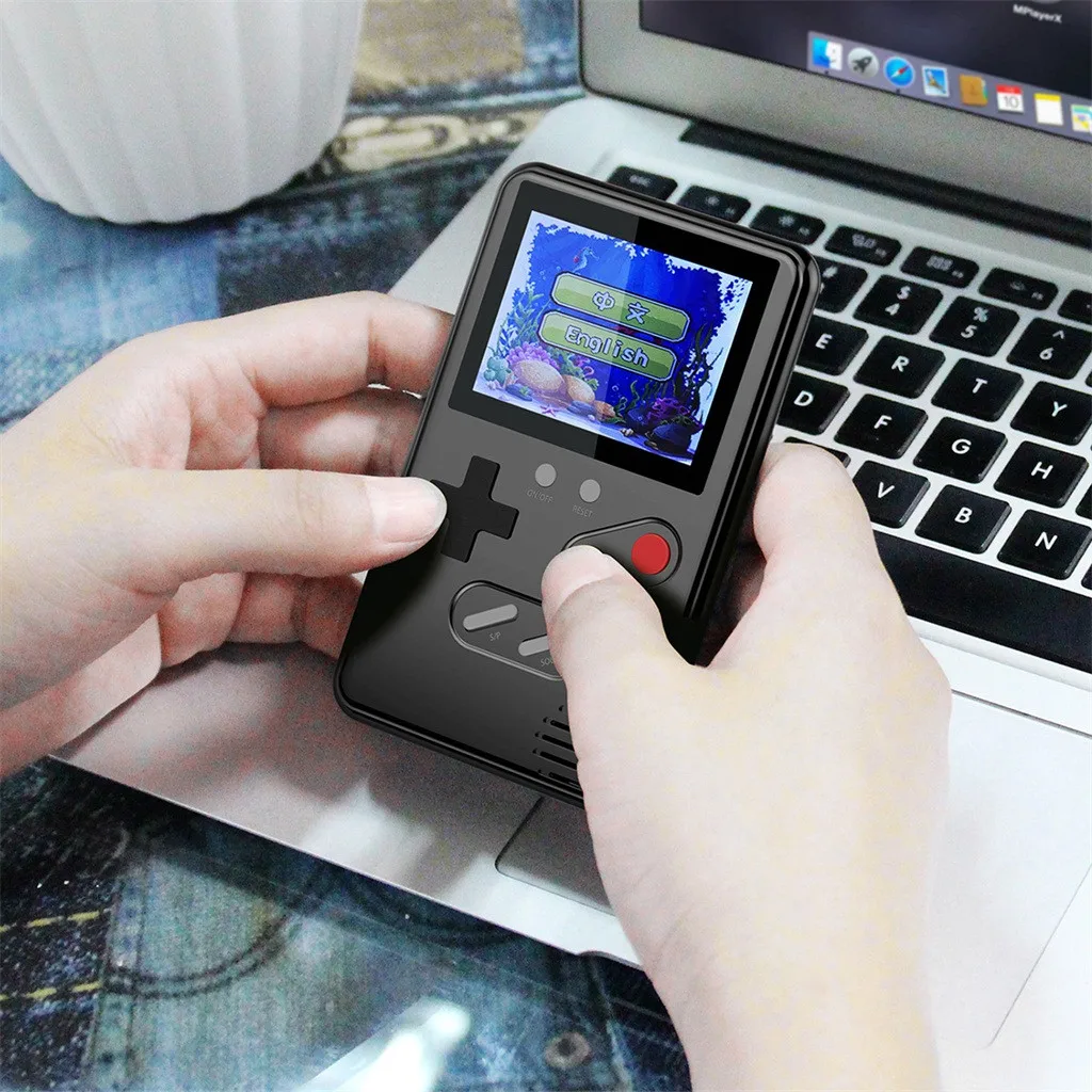 Мини LDK игровая консоль ретро портативные игровые плееры портативная консоль HD Дети Ретро consola мальчик тетрис 168 Встроенный 2,4