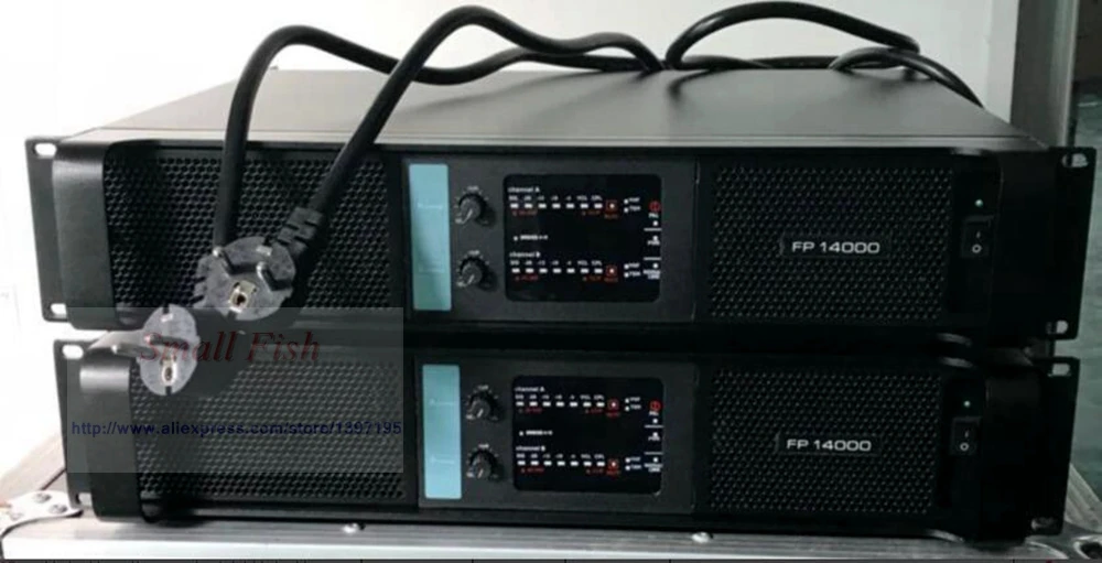 Lab Gruppen высокое качество FP14000 SMPS переключатель линейного массива усилитель на 2x2350 Вт/8 Ом RMS Выход банан связывающий пост 2 канала