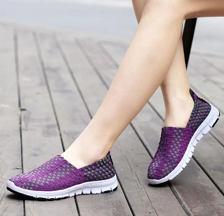Женские кроссовки на платформе повседневные дышащие из эластичной сетчатой