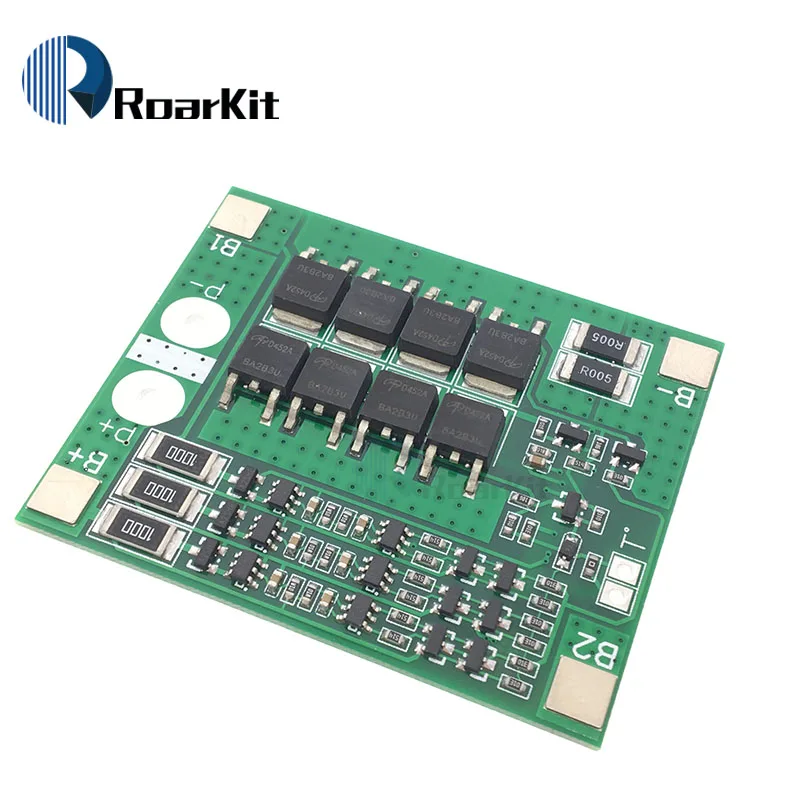 Защитная плата 3S 25A Li Ion 18650 BMS PCM с балансом для литий ионного аккумулятора Lipo