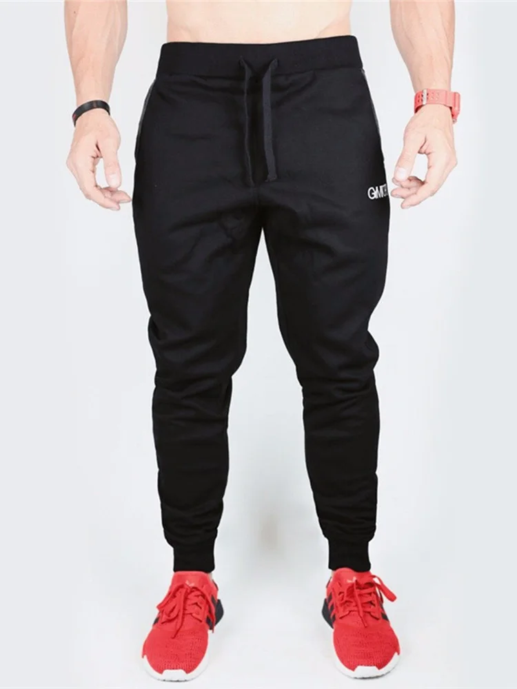 Мужские тренировочные джоггеры повседневные спортивные штаны брюки для фитнеса