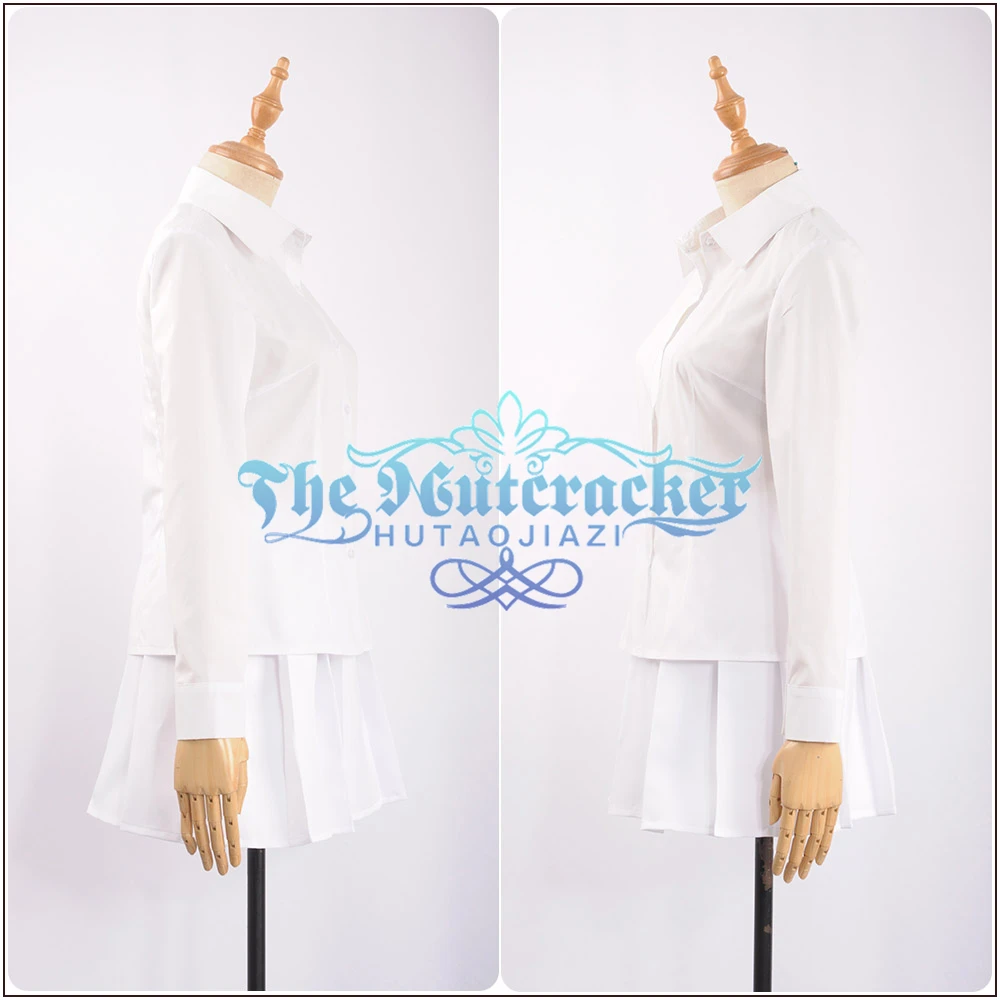 В наличии юбка для костюмированной вечеринки с надписью Promise Neverland костюм косплея