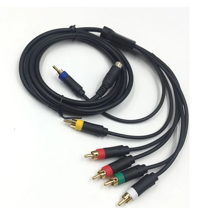 

For SEGA Saturn RGB/RGBS RCA Composite Cable For Sony PVM BVM NEC XM UPSCALER BNC Not Component