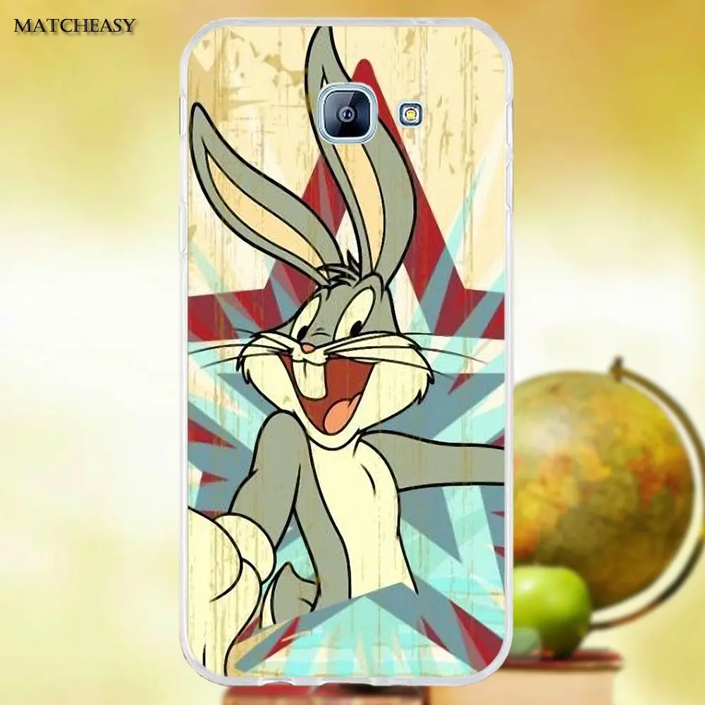 Oedmeb Looney Tunes Bugs Bunny для Samsung Galaxy A3 A5 A7 J1 J2 J3 J5 J7 2015 2016 2017 TPU чехол с