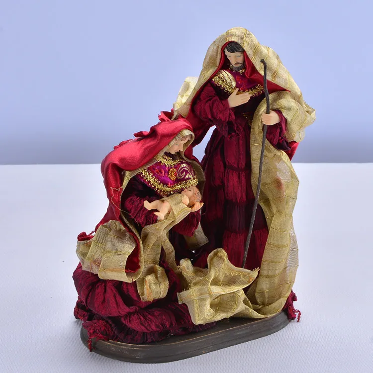 Религиозный орнамент статуя Святого семьи в виде фигур|crafts religious|craft giftcraft figures |
