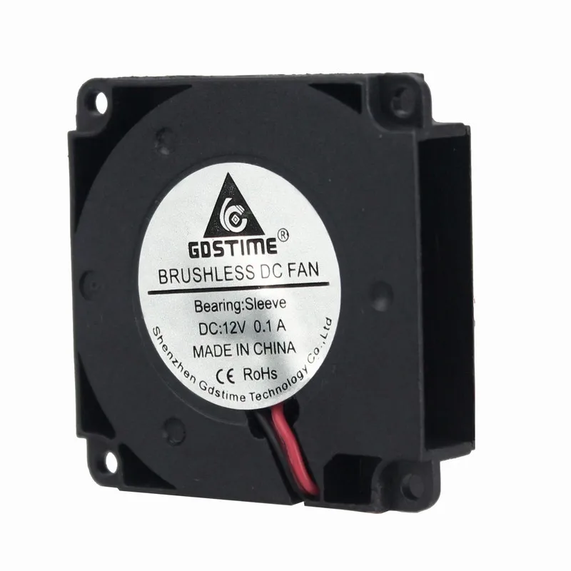 5 шт. Gdstime 4010s DC 12 В 40 мм x 10 4 см высокоскоростной Вентилятор охлаждения 40*40*10