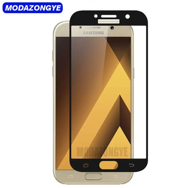Защита экрана для Samsung Galaxy A7 2017 закаленное стекло SM-A720F A720 стеклянная пленка |