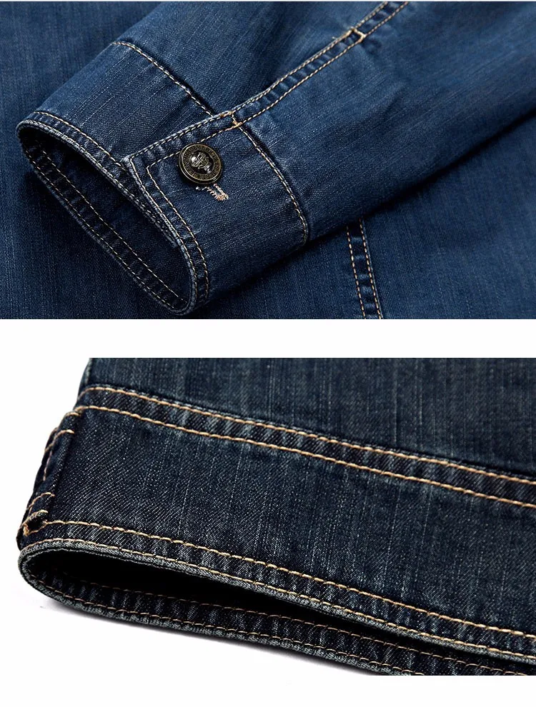 Мужская одежда M~ 4XL Новая мода ретро джинсовые куртки мужские s джинсовые пальто весна размера плюс повседневные куртки брендовая одежда джинсовое пальто