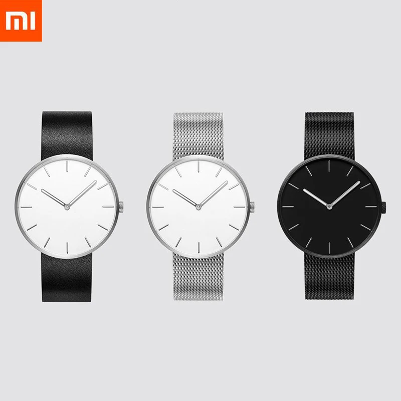 Xiaomi TwentySeventeen кварцевые наручные часы из нержавеющей стали для мужчин и женщин, водонепроницаемые часы со стальным браслетом, подарок на Рождество и день рождения E10